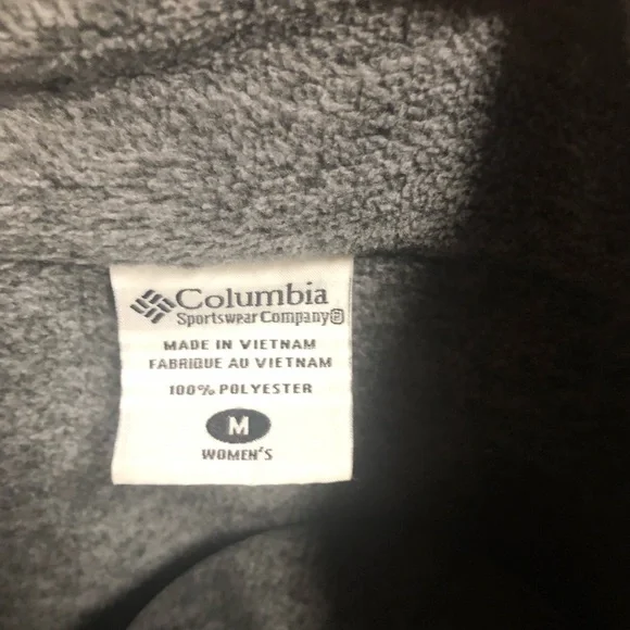 Columbia women’s medium fleece - Picture 6 of 10